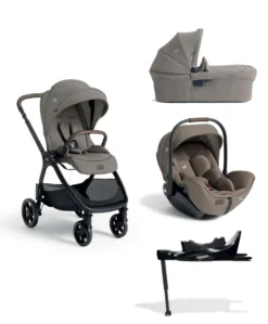 Joie Signature Valora Pushchair Bundle With Joie I-Level Pro Car Seat (4 Pieces) - Maple