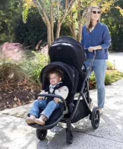 Joie Versiti Duo Signature Single To Double Pram & Signature Sibling Seat