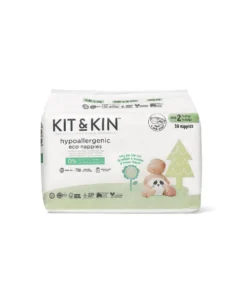 Kit & Kin Hypoallergenic Eco Nappies - Size 2