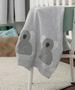 Knitted Blanket - Koala