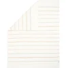 Knitted Blanket - Neutral Stripe