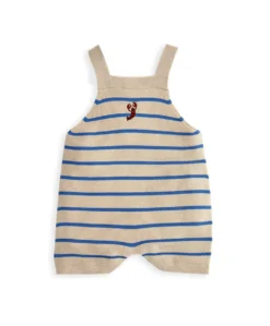 Knitted Dungarees & T-Shirt Set