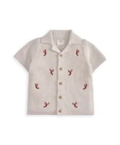 Knitted Lobster Shirt & Shorts