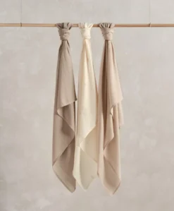 Large Muslin Squares (3 Pack) - Welcome to the World Duckling