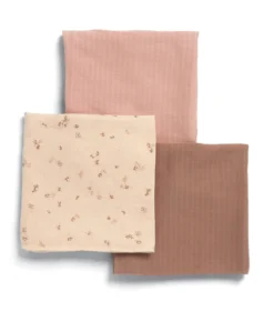 Large Muslin Squares (3 Pack) - Welcome to the World Wildflower