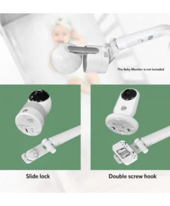 Leapfrog 7 Inch LF4917HD Pan & Tilt Monitor with Floorstand - White