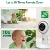 LeapFrog LF5817HD 7 Inch Over-the-Cot Smart Baby Monitor