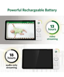 LeapFrog LF5817HD 7 Inch Over-the-Cot Smart Baby Monitor