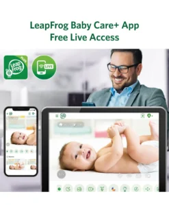 LeapFrog LF5817HD 7 Inch Over-the-Cot Smart Baby Monitor