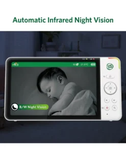 LeapFrog LF5817HD 7 Inch Over-the-Cot Smart Baby Monitor