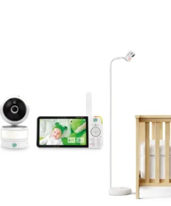 LeapFrog LF915HD 5 Inch Video Baby Monitor & Floorstand - White