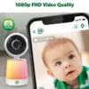 LeapFrog LF4915HD 5 Inch Wi-Fi Pan & Tilt Monitor & Floorstands