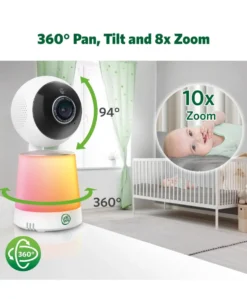 LeapFrog LF4915HD 5 Inch Wi-Fi Pan & Tilt Monitor & Floorstands