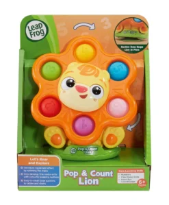 LeapFrog Pop & Count Lion Sensory Toy