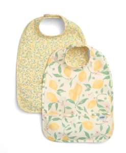 Lemon Meadow Scoop Bibs (Pack of 2)