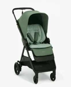 Libro Stroller Bundle with Quilted Memory Foam Liner (2 Piece)– Bay Green/Sage