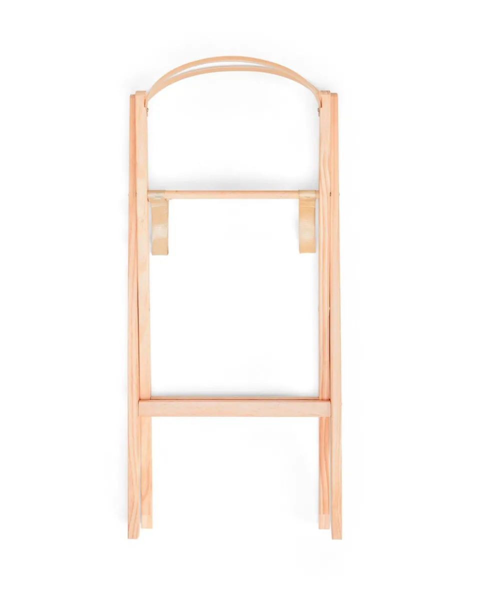 Little Green Sheep Moses Basket Stand - Natural