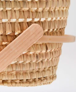 Little Green Sheep Moses Basket Stand - Natural
