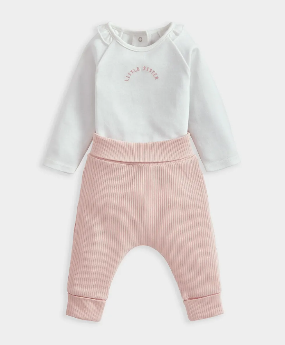 Little Sister Bodysuit & Leggings Set