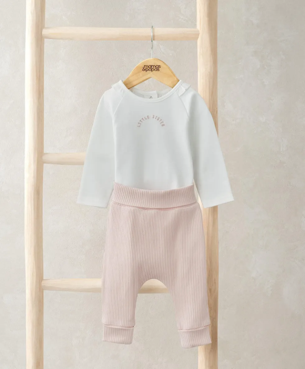 Little Sister Bodysuit & Leggings Set