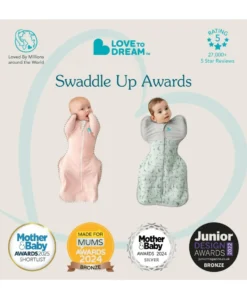 Love to Dream Swaddle (1.0 Tog) - Grey
