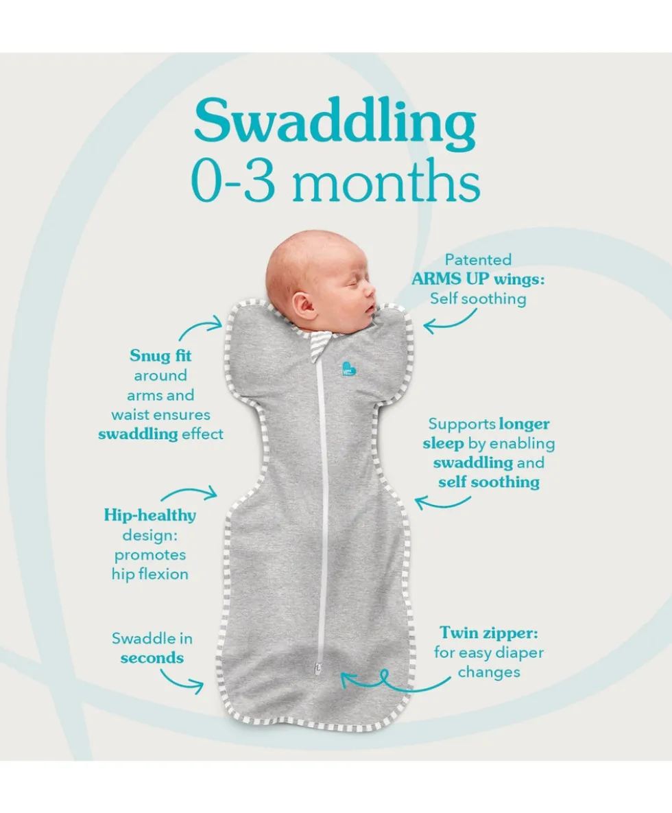 Love to Dream Swaddle (1.0 Tog) - Grey