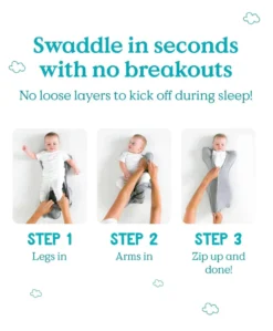 Love to Dream Swaddle Up™ (1.0 Tog) - Cloud Bunny