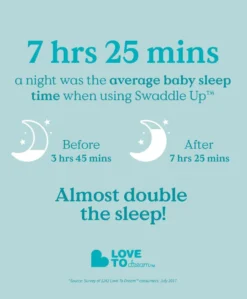 Love to Dream Swaddle Up™ (2.5 Tog) - White Dreamer