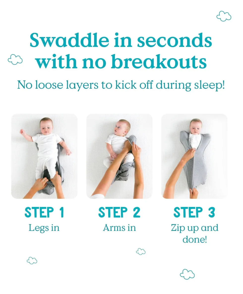 Love to Dream Swaddle Up™ (2.5 Tog) - White Dreamer