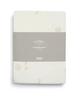 Lua Fitted Sheets (Pack of 2) - Cosmic Sky