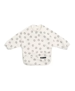 Mamas & Papas Another Fox Long Sleeved Bibs (2 Pack) Faces/Cheetah Spot