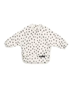Mamas & Papas Another Fox Long Sleeved Bibs (2 Pack) Faces/Cheetah Spot