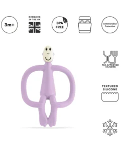 Matchstick Monkey Original Teething Toy - Lilac