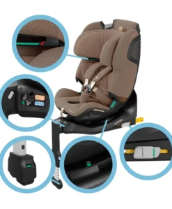 Maxi-Cosi Emerald 360 Pro Car Seat – Twillic Truffle