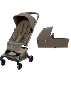 Maxi-Cosi Fame Cabin Pushchair With Carrycot & Raincover - Oak Truffle