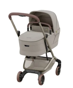 Maxi-Cosi Fame Cabin Pushchair With Carrycot & Raincover - Sapphire Sand
