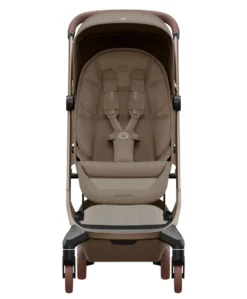 Maxi-Cosi Fame Cabin Pushchair Bundle with Maxi-Cosi Coral Slide Pro Car Seat & Base (5 Pieces) -Truffle