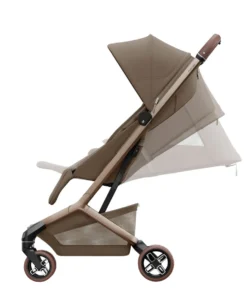 Maxi-Cosi Fame Cabin Pushchair Bundle with Maxi-Cosi Coral Slide Pro Car Seat & Base (5 Pieces) -Truffle