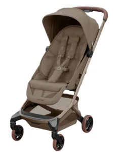 Maxi-Cosi Fame Cabin Pushchair Bundle with Maxi-Cosi Coral Slide Pro Car Seat & Base (5 Pieces) -Truffle