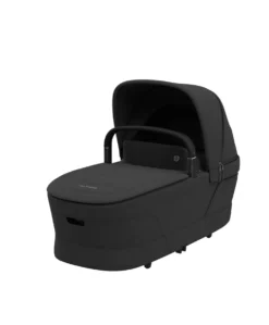 Maxi-Cosi Fame Cabin Pushchair Bundle with Maxi-Cosi Coral Slide Pro Car Seat & Base (5 Pieces) - Oynx Black