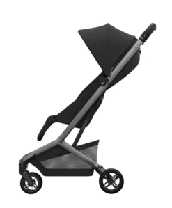 Maxi-Cosi Fame Cabin Pushchair Bundle with Maxi-Cosi Coral Slide Pro Car Seat & Base (5 Pieces) - Oynx Black