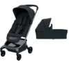 Maxi-Cosi Fame Cabin Pushchair With Carrycot & Raincover - Onyx Black
