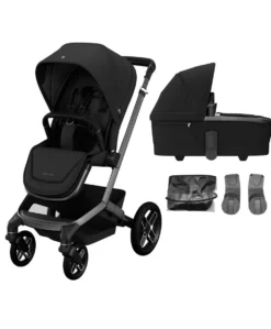 Maxi-Cosi Fame Pushchair & Carrycot - Twillic Black