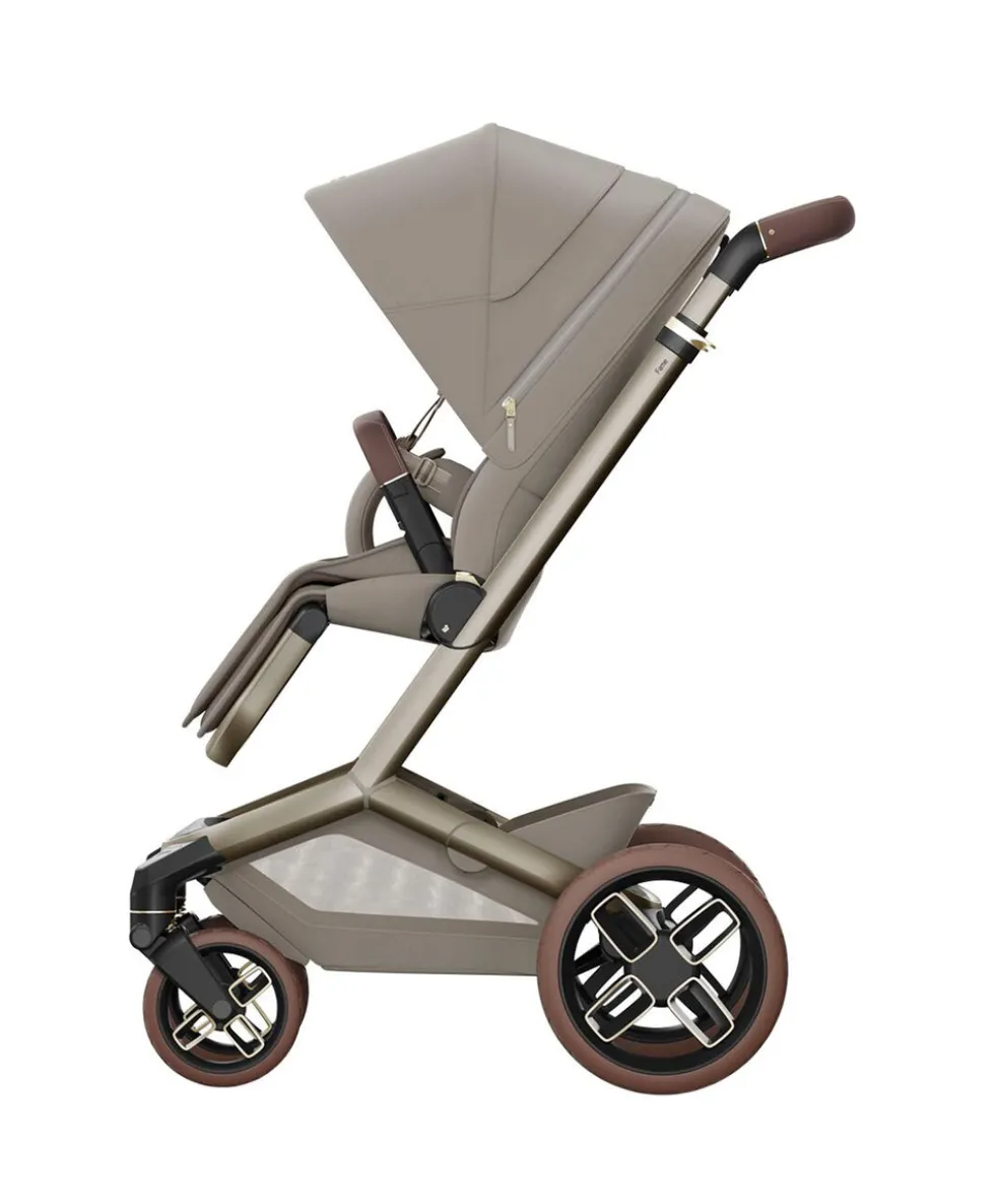 Maxi-Cosi Fame Pushchair & Carrycot with Maxi-Cosi Pebble 360 Pro² Car Seat & Base - Sapphire Sand