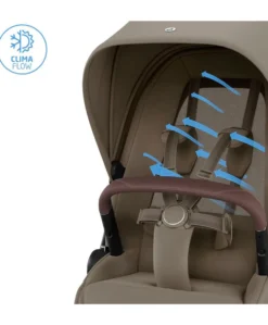 Maxi-Cosi Fame Ultimate Pushchair Bundle with Maxi-Cosi Pebble Pro & Maxi-Cosi Pearl XL Slide Pro Car Seat - Oak Truffle