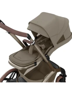 Maxi-Cosi Fame Ultimate Pushchair Bundle with Maxi-Cosi Coral Slide Pro Car Seat & Maxi-Cosi Pearl XL Slide Pro Car Seat (10 Pieces) - Oak Truffle