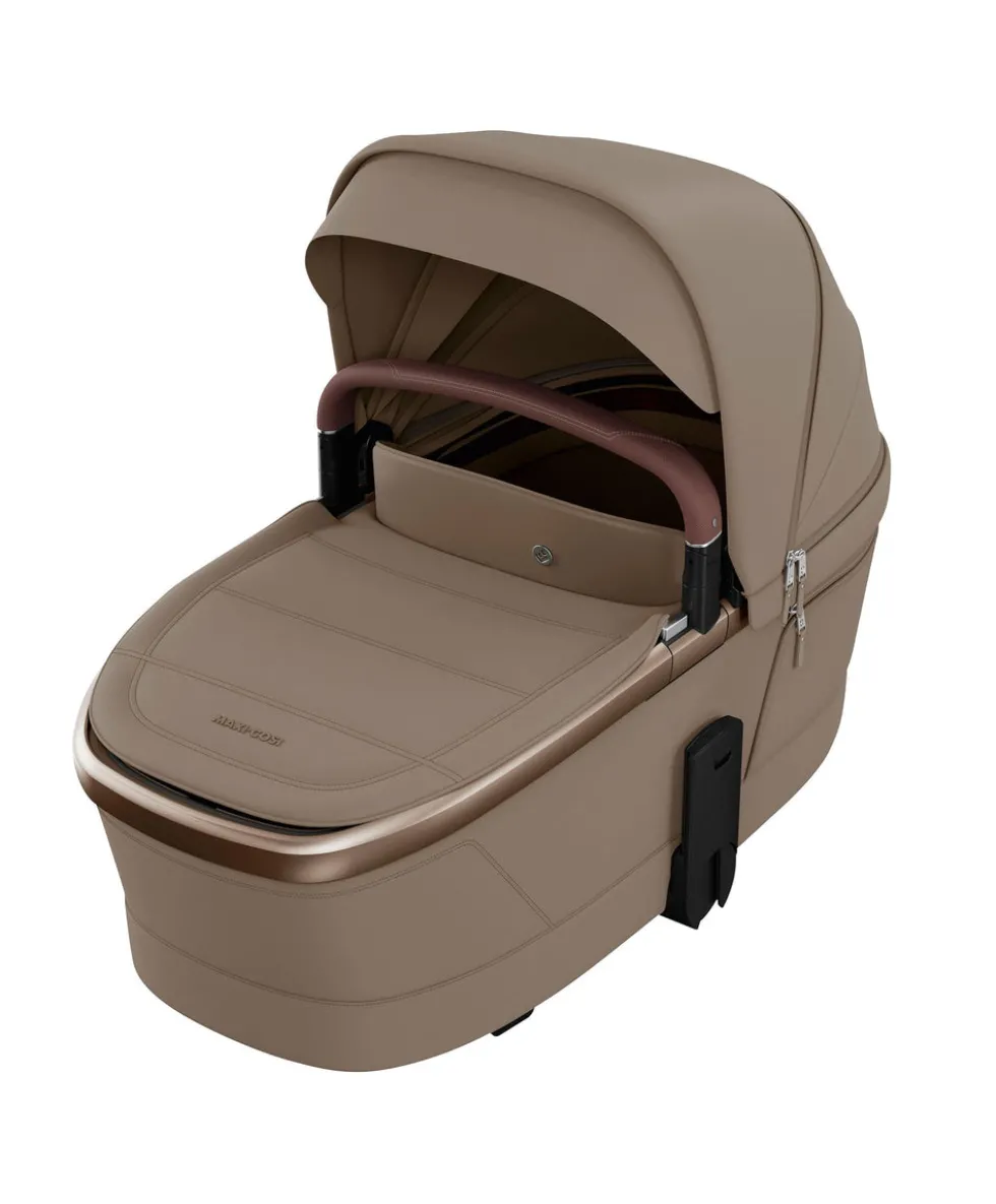 Maxi-Cosi Fame Ultimate Pushchair Bundle with Maxi-Cosi Coral Slide Pro Car Seat & Maxi-Cosi Pearl XL Slide Pro Car Seat (10 Pieces) - Oak Truffle