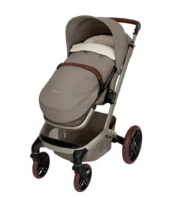 Maxi-Cosi Fame Ultimate Pushchair Bundle with Maxi-Cosi Coral Slide Pro Car Seat & Maxi-Cosi Pearl XL Slide Pro Car Seat (10 Pieces) - Saphire Sand