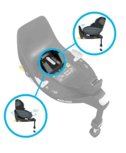 Maxi-Cosi FamilyFix 360 Car Seat Base - Black