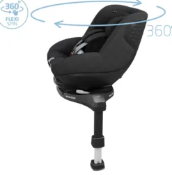 Maxi-Cosi Pearl 360 Pro Car Seat - Authentic Black